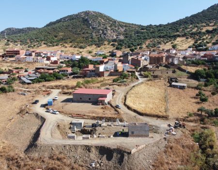 La depuradora de Risco afronta su última fase de construcción