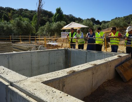 El Plan Depura de la Diputación de Badajoz ha iniciado ya las obras del 80% de las depuradoras previstas